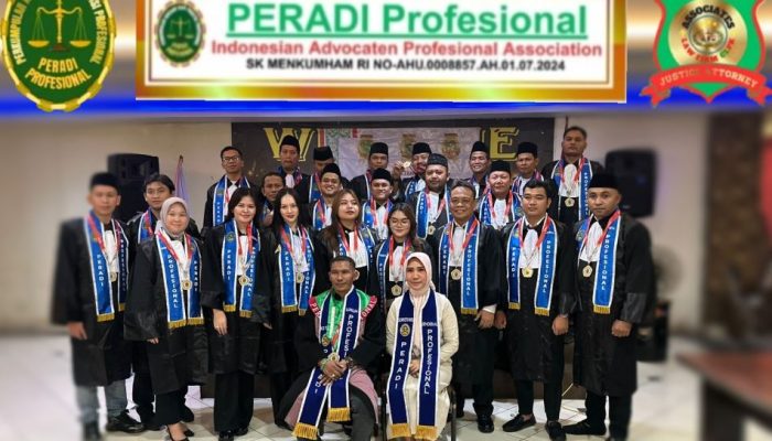 PERADI Profesional Kembali Buktikan Tingginya Minat Sarjana Hukum Menjadi Advokat